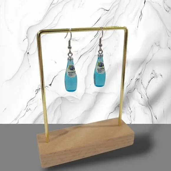 🫐Blueberry Soda Earrings🫐(2-A019-C)-Jewelry for Women - Picture 4 of 6